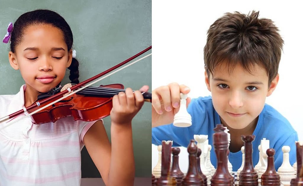 Jogar xadrez ou tocar violino não vai fazer teu filho mais inteligente